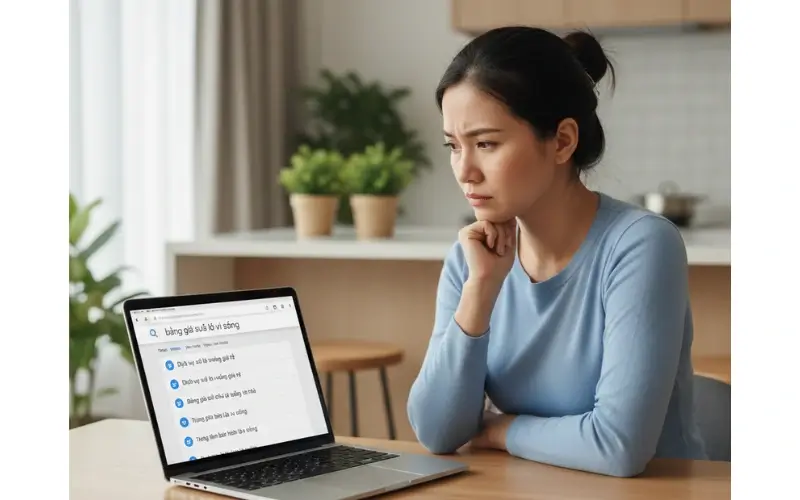 Bảng giá sửa lò vi sóng chi tiết các lỗi