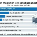 Nguyên nhân lò vi sóng không hoạt động