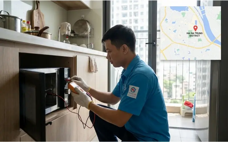 Sửa lò vi sóng tại Hai Bà Trưng