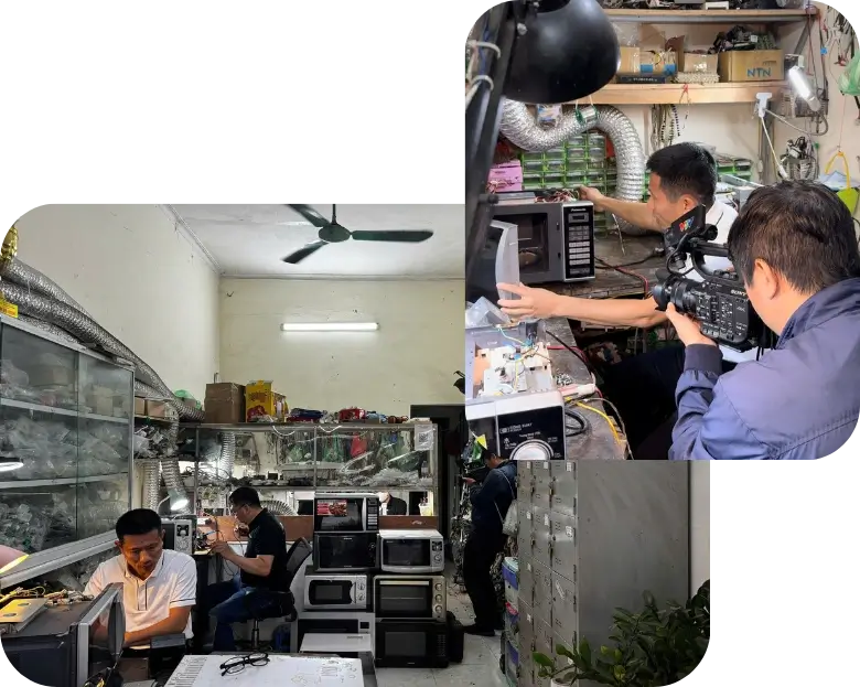vì sao chọn sửa lò vi sóng của chúng tôi