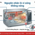 Nguyên nhân lò vi sóng không nóng